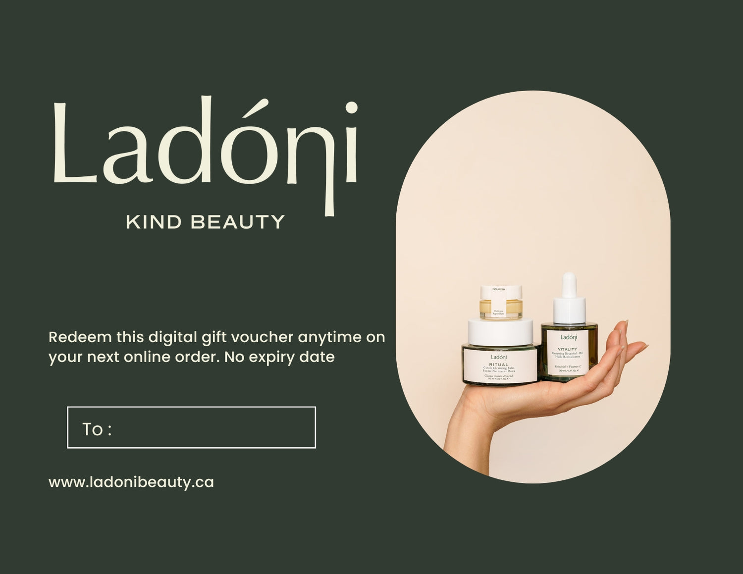 Ladoni Kind Beauty e-Gift Card
