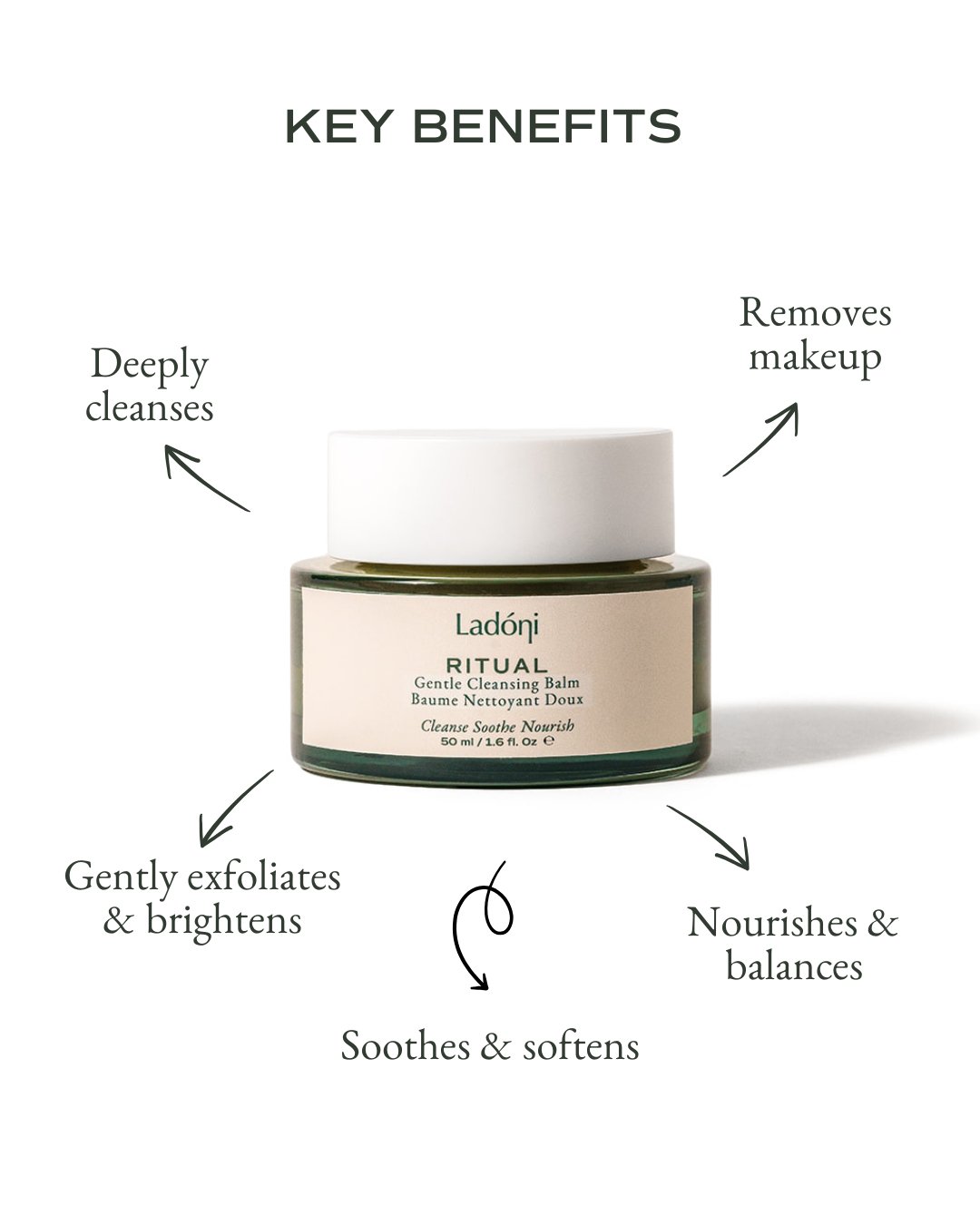 RITUAL Gentle Cleansing Balm - Ladoni Kind Beauty