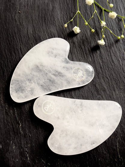 White Jade Gua Sha Facial Tool